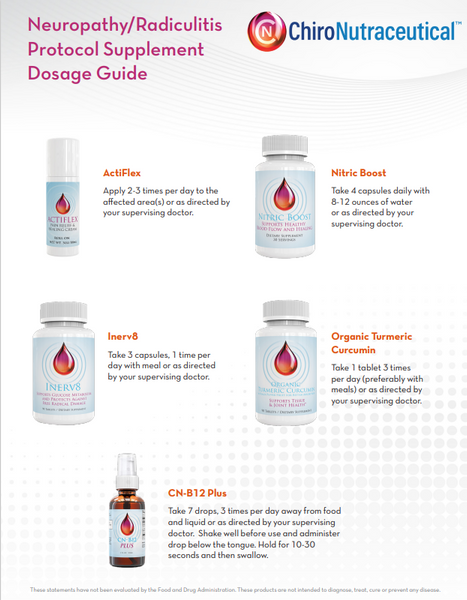 Neuropathy Protocol-2 month supply- Diabetic, Sciatica, Heal nerves